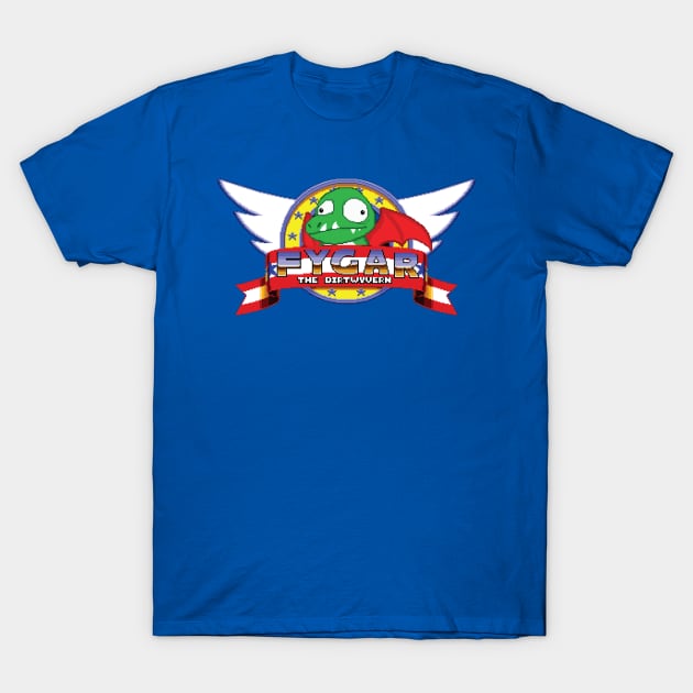 FYGAR The Derp Wyvern T-Shirt by fygar